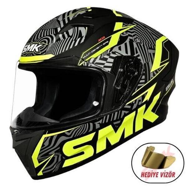 SMK KASK Stellar-S01 Fury Kapalı Kask MA264 - Image 1