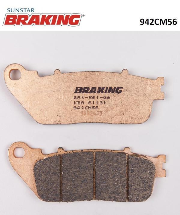 SİNTERLİ ARKA FREN BALATASI HONDA VFR 1200 F 1200cc 2010-2016 - Image 1