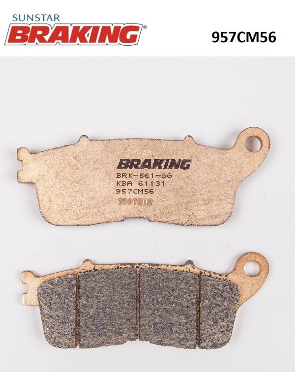 SİNTERLİ ARKA FREN BALATASI HONDA VFR 1200 F DCT 1200cc 2010-2016 - Image 1