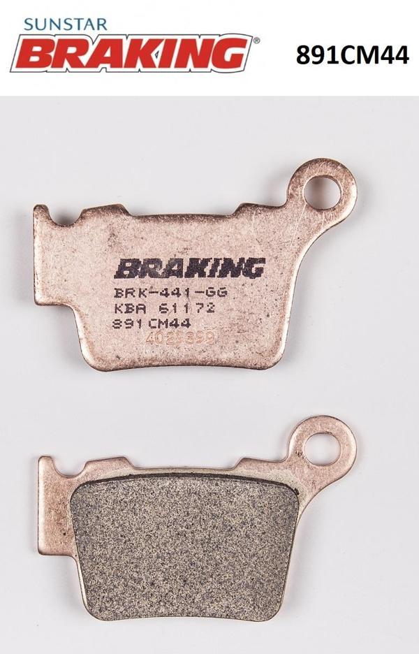SİNTERLİ ARKA FREN BALATASI SHERCO SE FACTORY 300cc 2020-2023 - Image 1