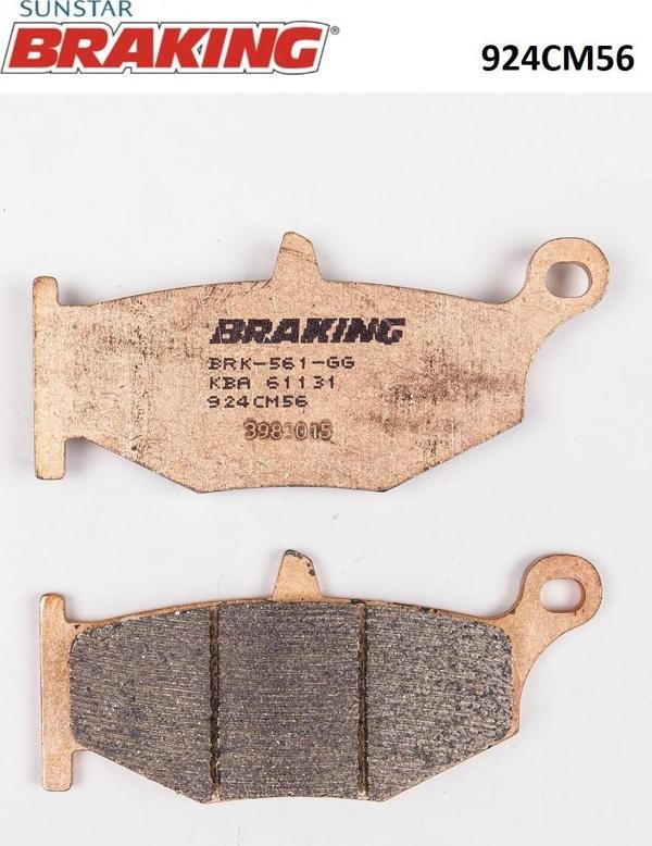 SİNTERLİ ARKA FREN BALATASI SUZUKI GSR 600cc 2006-2010 - Image 1