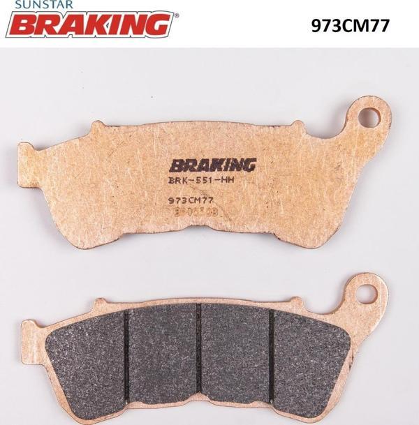 SİNTERLİ ÖN FREN BALATASI HARLEY D. XL 883 L SUPERLOW 883cc 2014-2018 - Image 1
