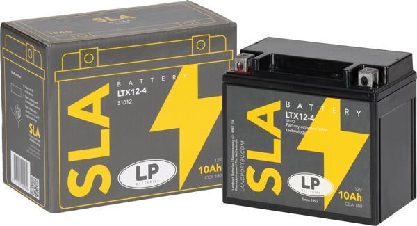 SLA AKÜ MB LTX12-4 10 A KG: 3,5 L:150 W:87 H:130 CCA: 180 ZONTES 350 350cc 2023-2024 - Image 1