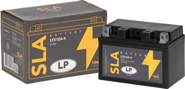 SLA AKÜ MB LTX12A-4 10 A KG: 3,29 L:150 W:88 H:105 CCA: 175 SYM WOLF 250cc 2013-2015 - Image 1