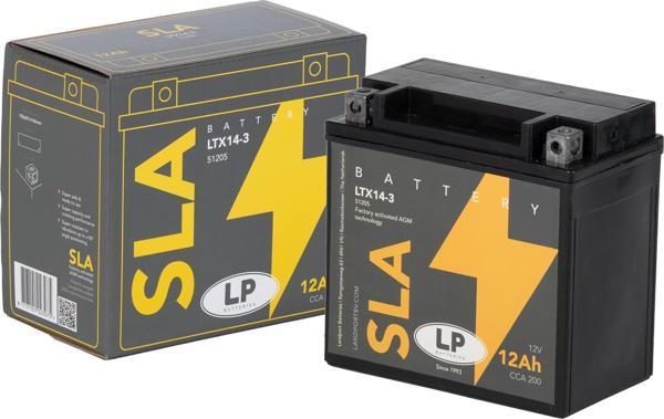SLA AKÜ MB LTX14-3 12 A KG: 4,1 L:150 W:87 H:146 CCA: 200 HARLEY D. XR 1200 X 1200cc 2008-2012 - Image 1