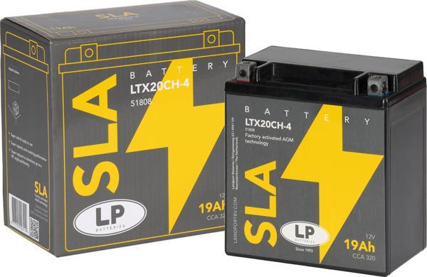 SLA AKÜ MB LTX20CH-4 19 A KG: 5,7 L:150 W:87 H:163 CCA: 320 TRIUMPH TIGER XR X T 800cc 2015-2020 - Image 1