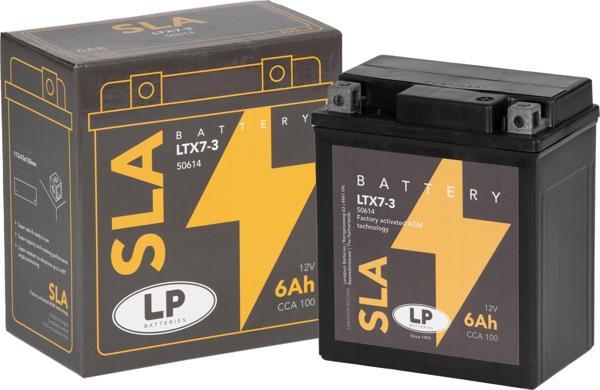 SLA AKÜ MB LTX7-3 6 A KG: 2,31 L:113 W:70 H:130 CCA: 100 YAMAHA YBR 250 250cc 2007-2011 - Image 1