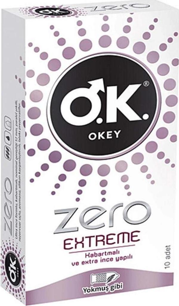 Okey Zero Extreme 10'lu Prezervatif - Image 1