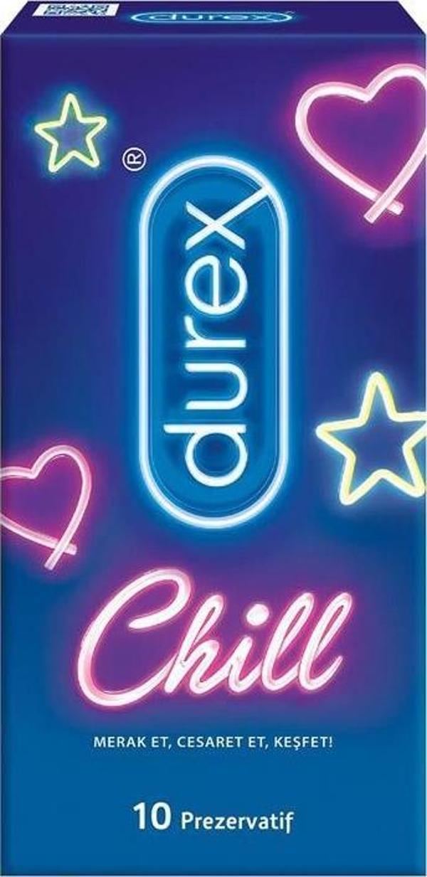 Durex Chill 10 Adet Prezervatif - Image 1