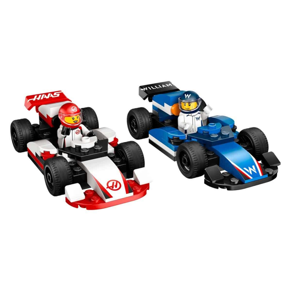 LEGO City F1 Williams Racing ve Haas F1 Yarış Arabaları 60464 - Image 1