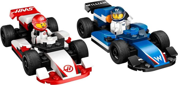 LEGO City F1 Williams Racing ve Haas F1 Yarış Arabaları 60464 - Image 1