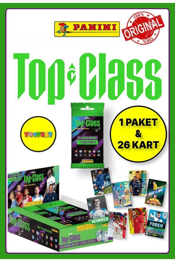 Panini Fifa Top Class 2024 Fat Pack Futbolcu Kartları + 1 Paket (24 Adet Kart + 2 Holo Giants Kart) - Image 1