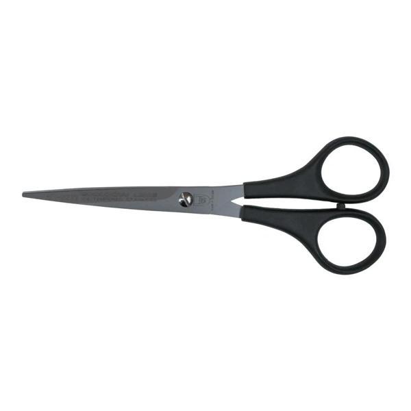 2215 M-528 Plastik Saplı Düz Makas No: 6 İnç / 15,24 Cm - Paslanmaz Çelik - Image 1