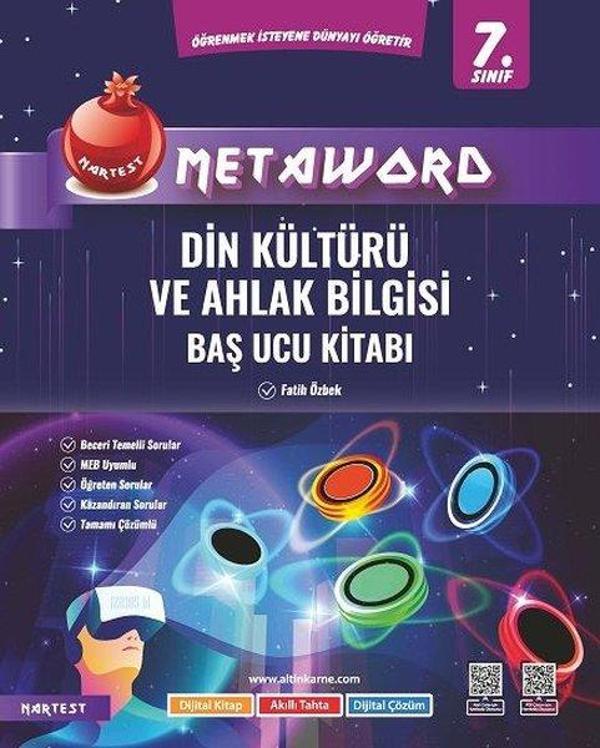7. Sınıf Metaword Din Kültürü Ve Ahlak Bilgisi - Nartest Yayınevi - Image 1