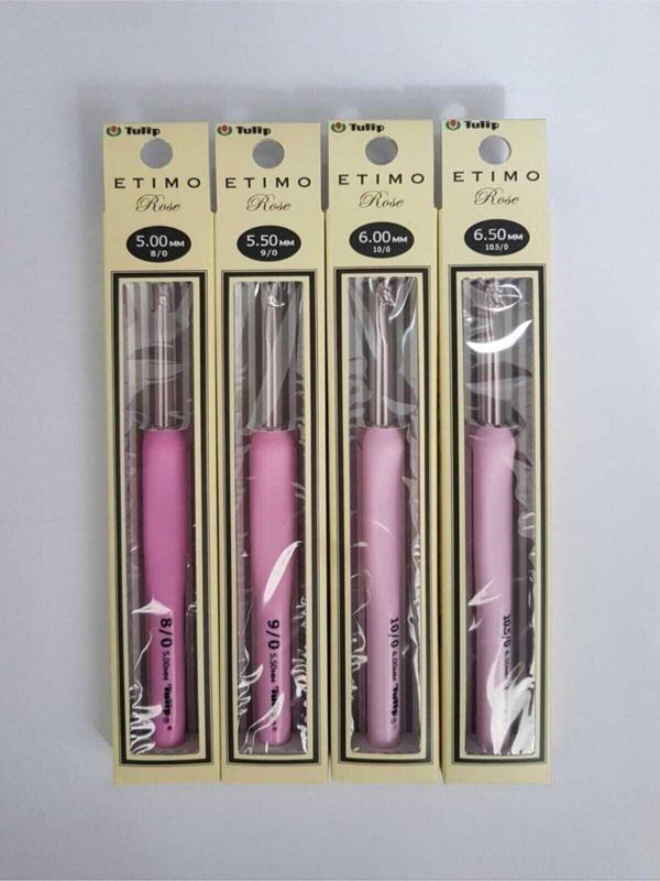 Etimo Rose Tığ Seti 4'lü 5,00-5,50-6,00-6,50 - Image 1