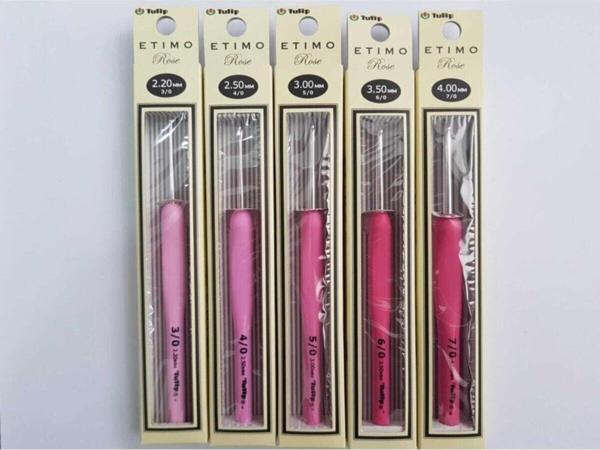 Etimo Rose 5'li Özel Tığ Seti 2,20-2,50-3,00-3,50-4,00 - Image 1