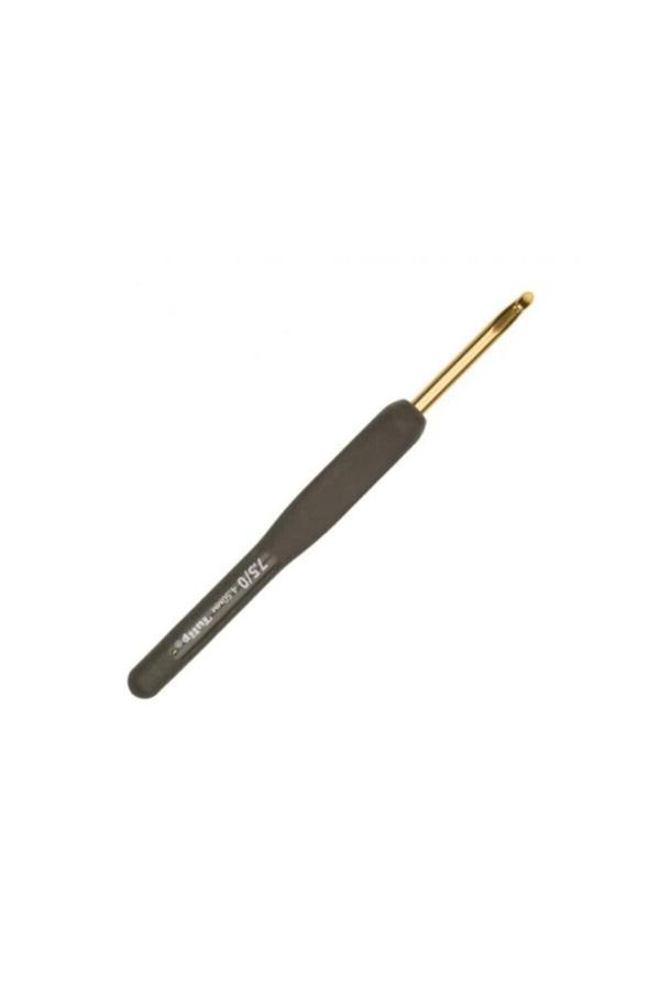 4,5 mm 14 cm Siyah Yumuşak Saplı Yün Tığ - Image 1