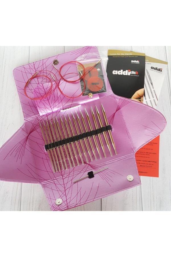 Addi Click Lace Değiştirilebilir Uzun Misinalı Şiş Seti -760-2 Uzun Şiş Sivri Uçlar - Image 1