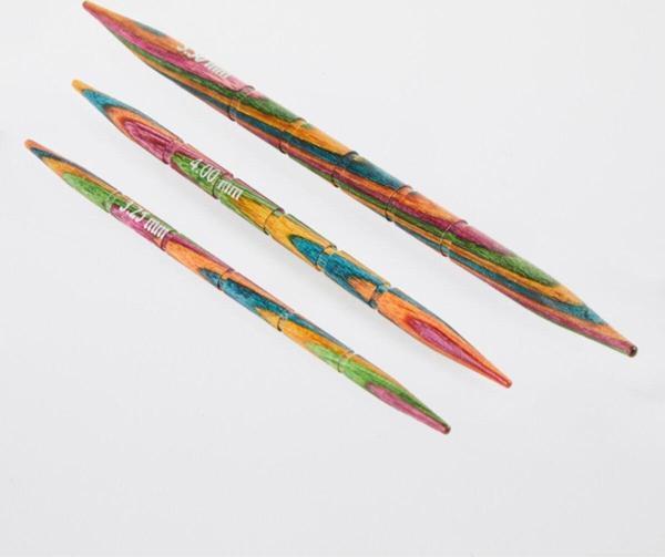 Knitpro Symfonie 3.25-4-5.5mm Ahşap Bükümlü - Saç Örgü Şişi - 20501 - Image 1