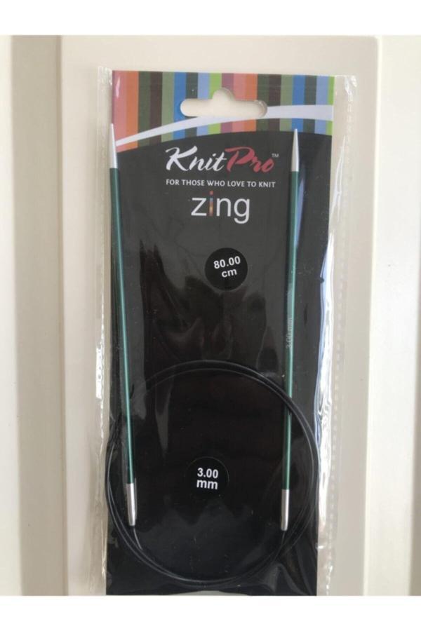 Knitpro Zing 80cm 3,00mm Misinalı Örgü Şişi - Image 1