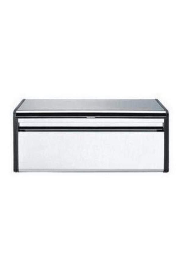Brabantia Brıllıant Steel Köşeli Ekmek Kutusu Siyah Çerçeveli - Image 1