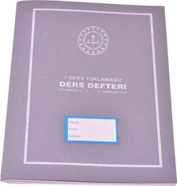 GÜLPAŞ DERS DEFTERİ YOKLAMASIZ 678 SINF 7 DERS - Image 1