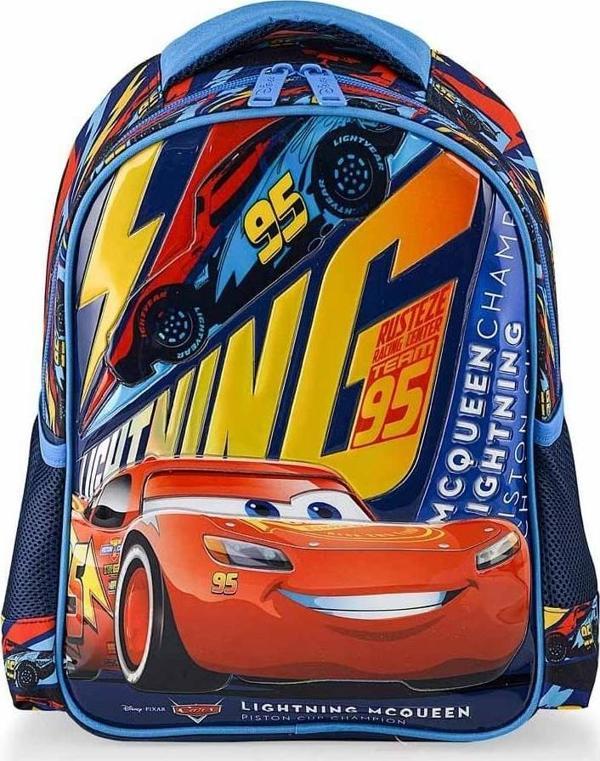 Cars Team Lightning Mcqueen Şimşek Anaokulu Çantası 48244 - Image 1