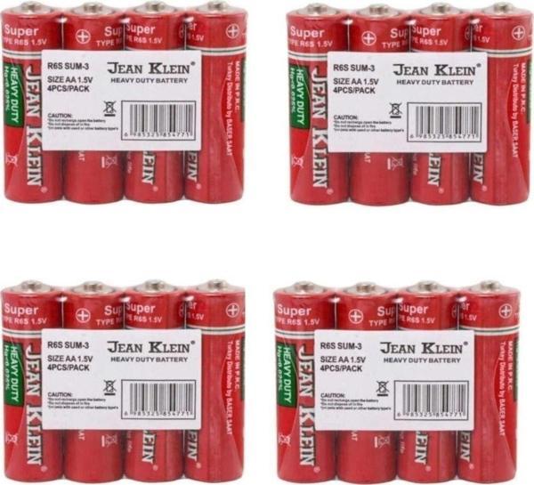Best Parti Kalem Pil Jean Klein Aa Kalem Pil 16 Adet 1,5 V - Image 1