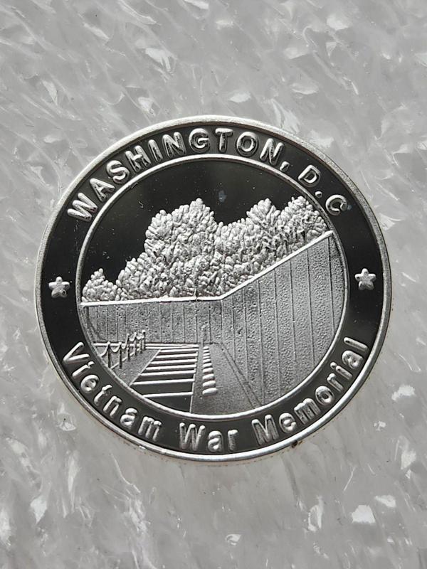 Edi Antik Abd Vietnam Savașı Hatıra Madalya 4Cm. Temiz Durumda Nadir Amerika Hatıra Madalya. - Image 1