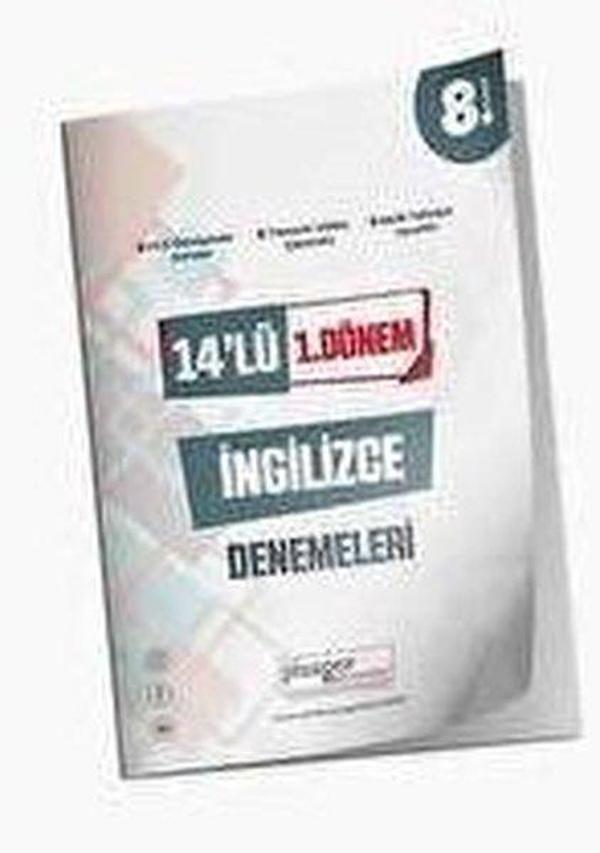 8. Sınıf Pisagor 1. Dönem 14'lü İngilizce Branş Denemeleri - Zeka Küpü Yayınları - Image 1