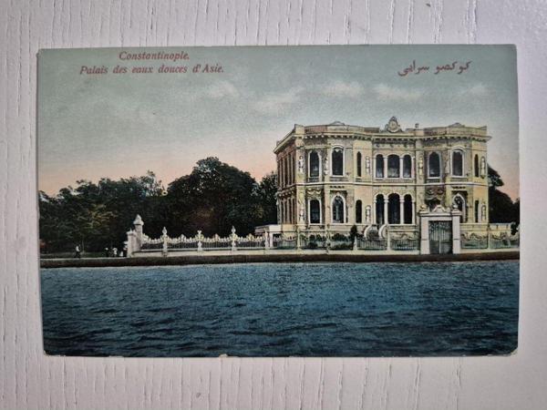 Edi Antik Osmanlı Küçüksu Kasrı İstanbul Kartpostal. Orijinal Dönem - Image 1