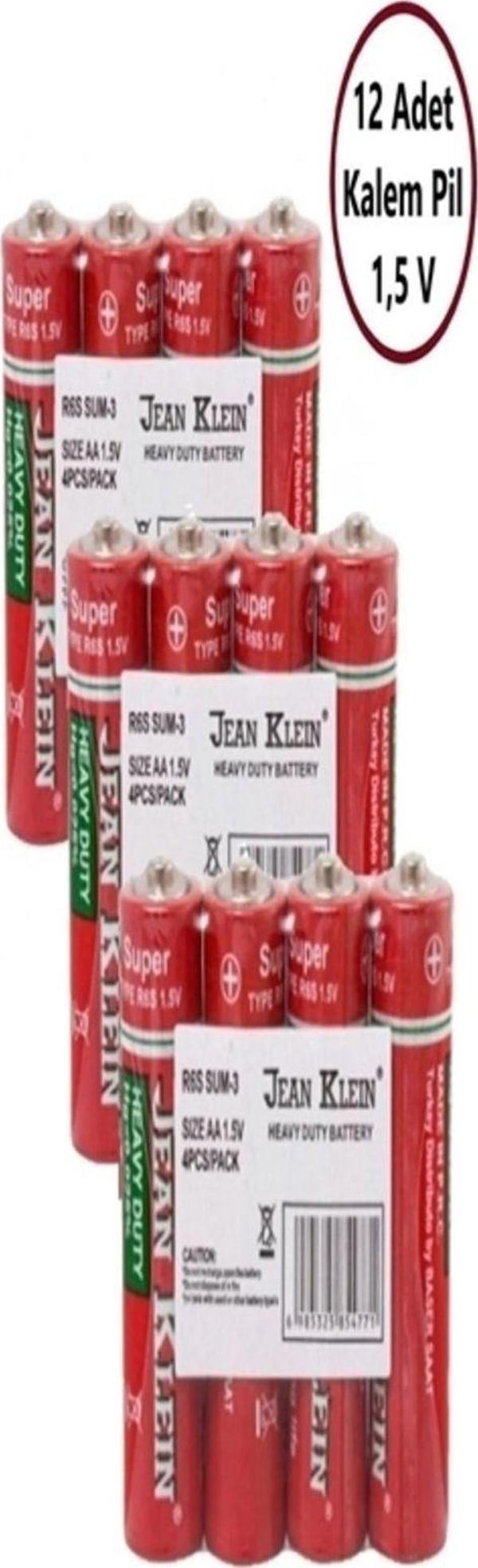 Jean Klein Kalem Pil Aa Kalem Pil 12 Adet 1,5 V - Image 1