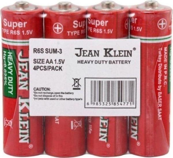 Jean Klein Kalem Pil Aa Kalem Pil 4 Adet 1,5 V - Image 1
