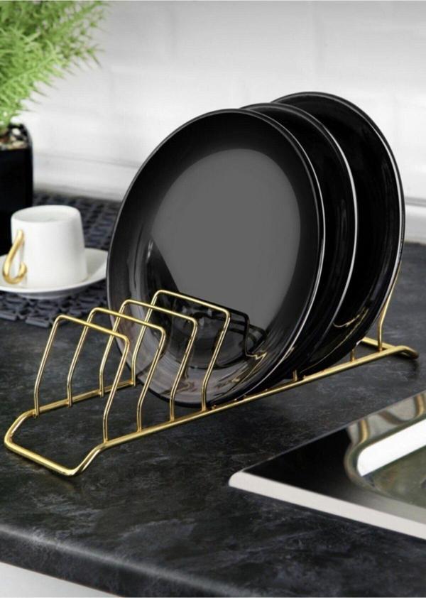 Okyanus Home Gold 9 Bölmeli Tabaklık Bulaşıklık Sadece Tabaklık Zyn-T55 - Image 1