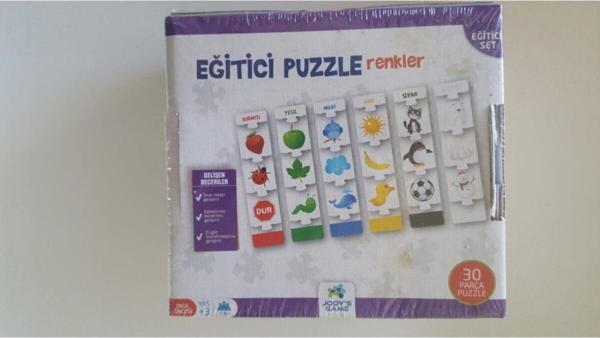 Çağlar Nalbur Hırdavat Eğitici Puzzle Renkler 30 Parça - Image 1