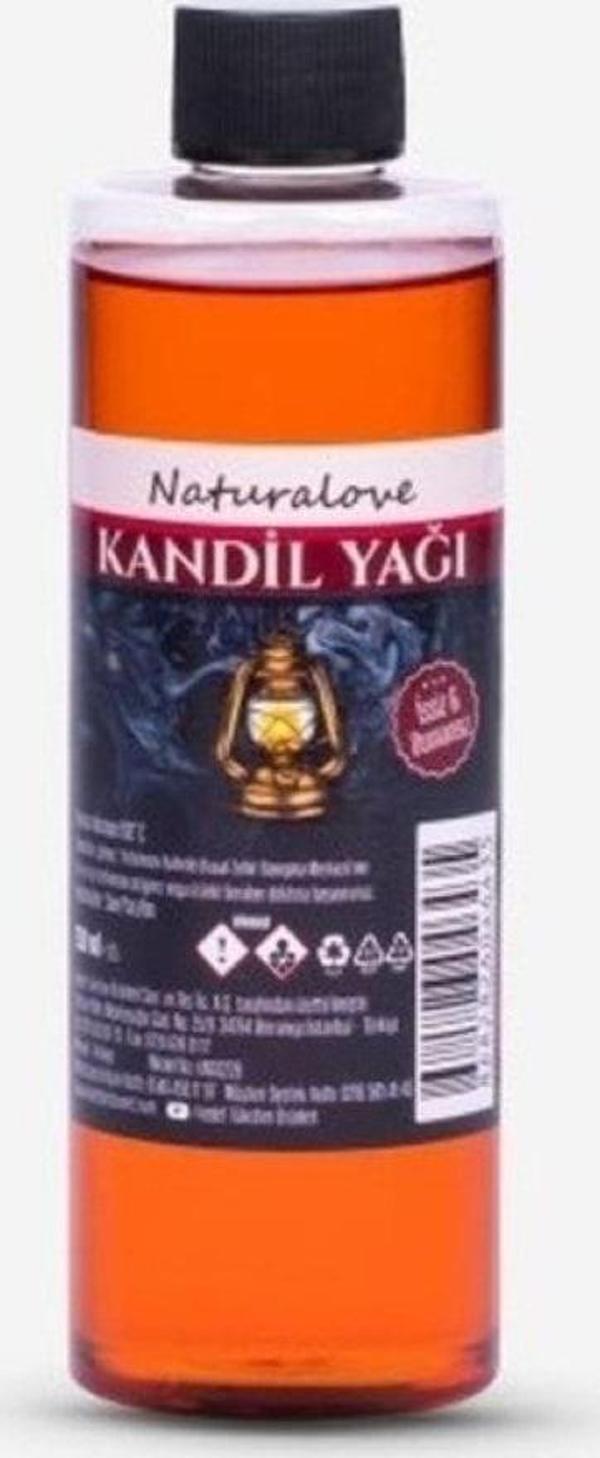 Naturalove Kandil Yağı 250Ml Dumansız Ve Issizdir - Image 1