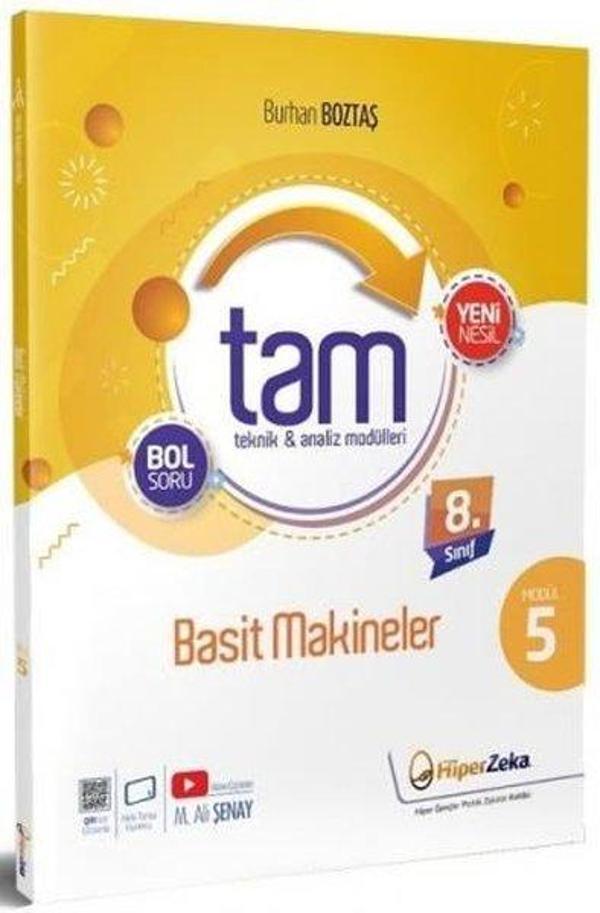 8. Sınıf Fen Bilimleri TAM Teknik Analiz Modülleri 5 Basit Makineler - Hiper Zeka - Image 1