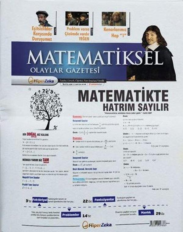 Tüm Sınavlar İçin Matematiksel Olaylar Gazetesi - Hiper Zeka - Image 1