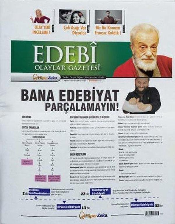Tüm Sınavlar İçin Edebi Olaylar Gazetesi - Hiper Zeka - Image 1