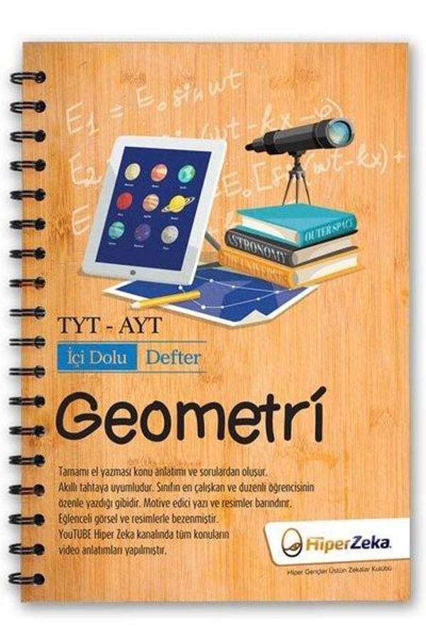 TYT - AYT Geometri İçi Dolu Defter - Hiper Zeka - Image 1
