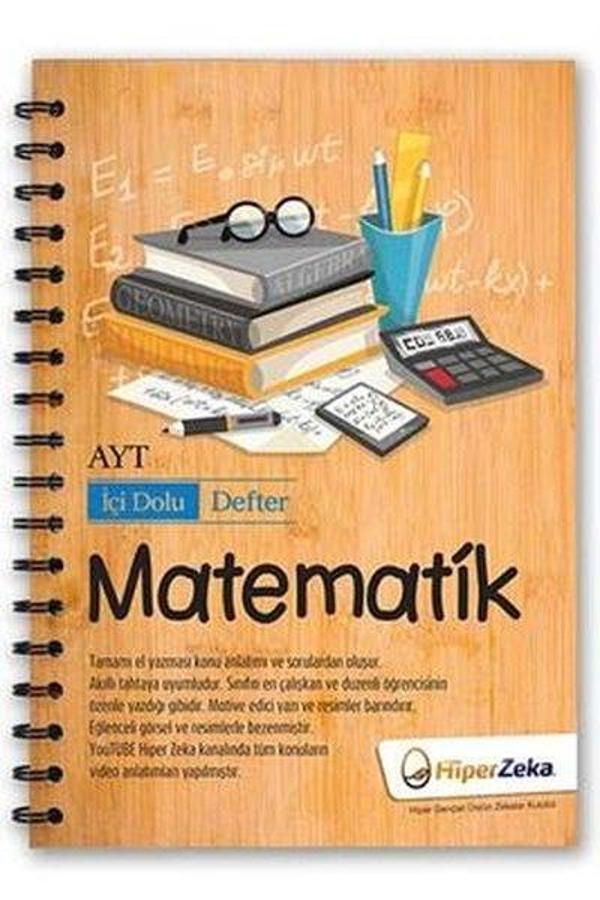 AYT Matematik İçi Dolu Defter - Hiper Zeka - Image 1