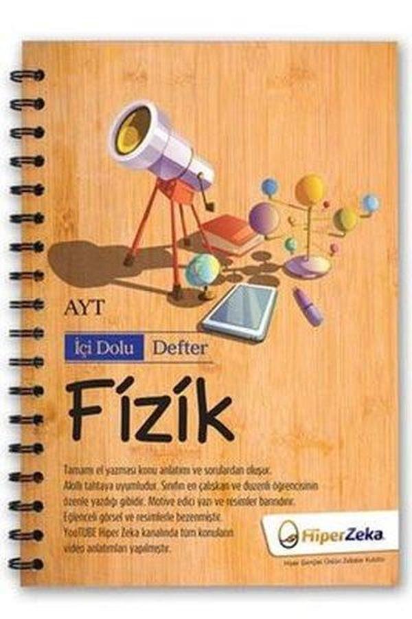 AYT Fizik İçi Dolu Defter - Hiper Zeka - Image 1