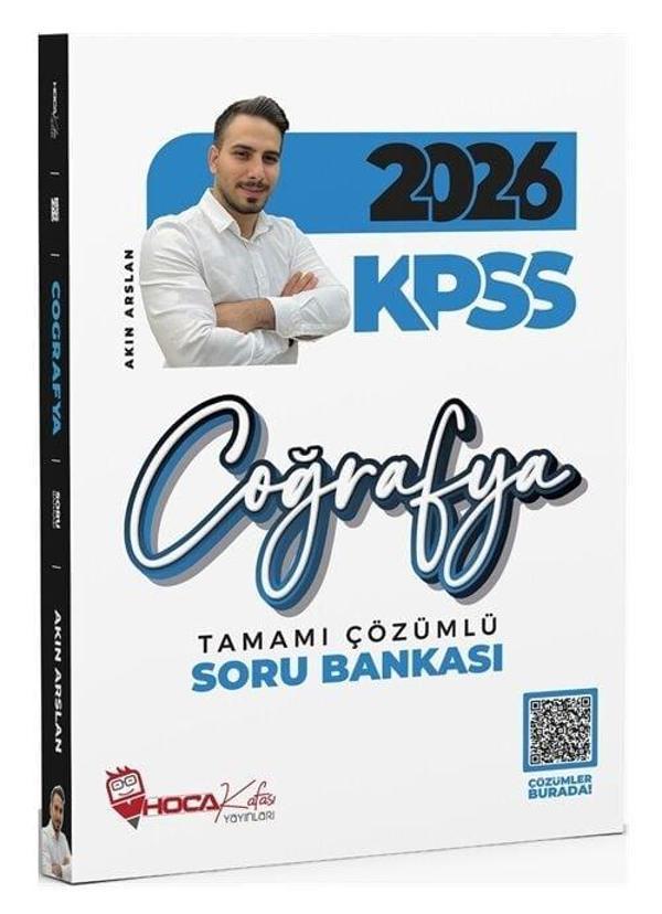Hoca Kafası 2026 KPSS Coğrafya Soru Bankası Çözümlü - Akın Arslan Anla Kazan + Hoca Kafası Yayınları - Hoca Kafası Yayınları - Image 1