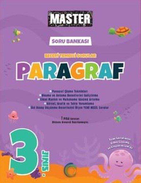 3. Sınıf Master Paragraf Soru Bankası - Okyanus Eğitim - Image 1