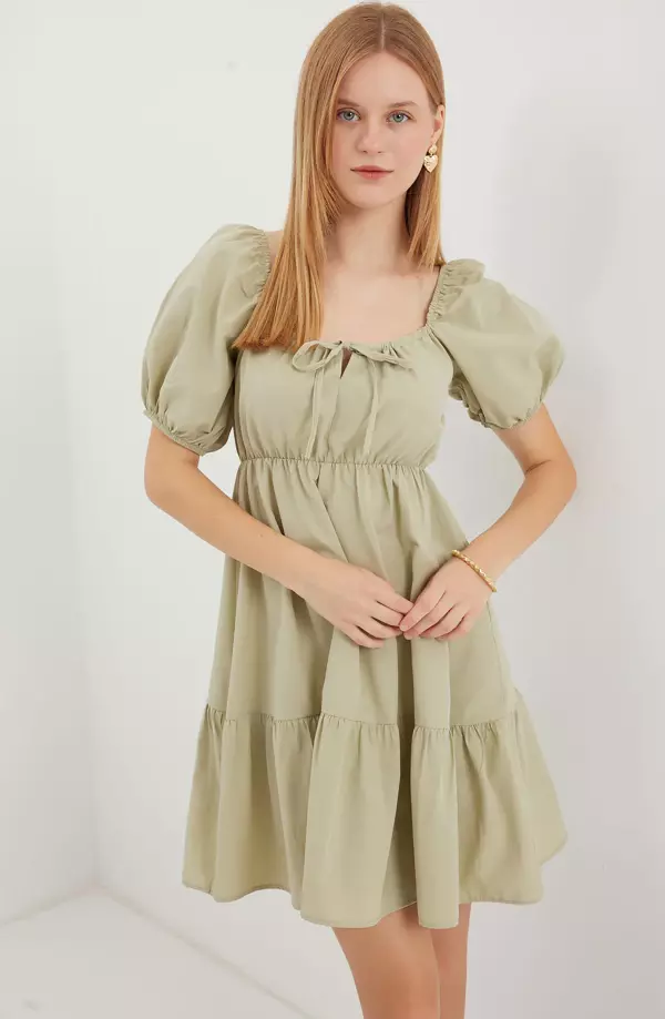 Rodi Kloş Poplin Elbise RD23YB002351 - Image 1