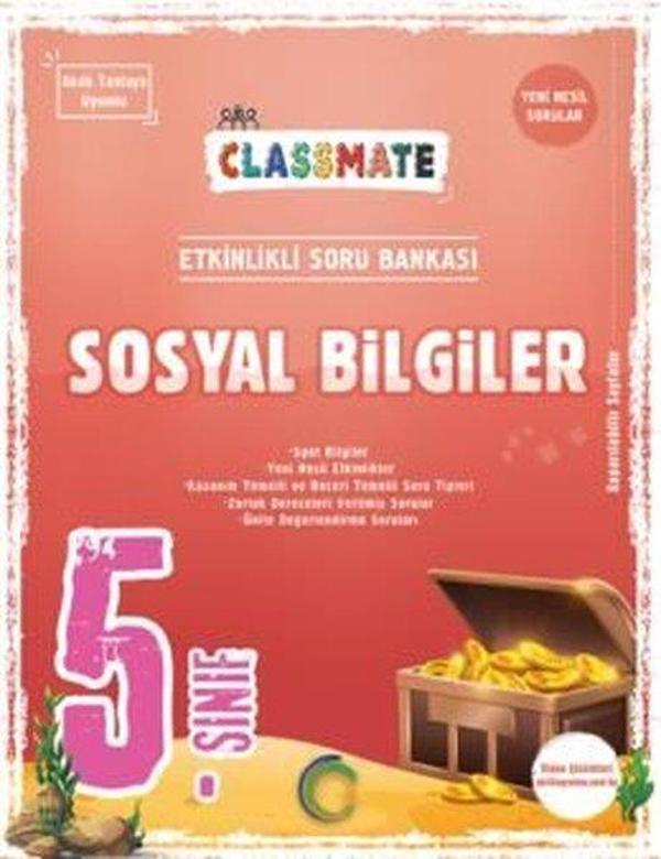 5. Sınıf Classmate Sosyal Bilgiler Soru Bankası - Okyanus Eğitim - Image 1