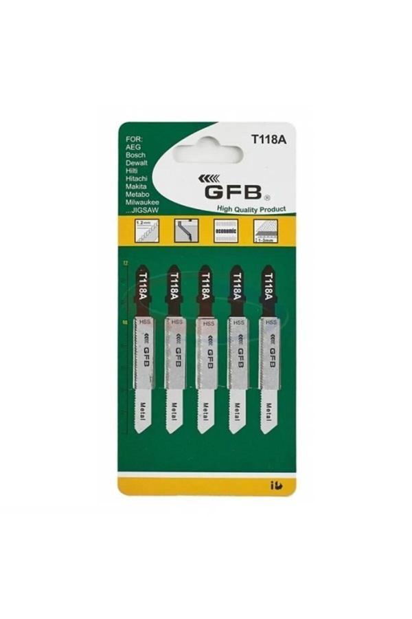 Gfb T118A - Metal Dekupaj Testeresi (5’Li Paket) - Image 1