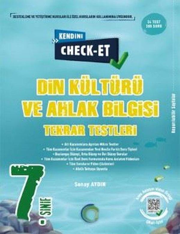 7. Sınıf Kendini Check - Et Din Kültürü Ve Ahlak Bilgisi Tekrar Testleri - Okyanus Eğitim - Image 1