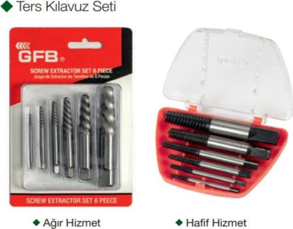 Gfb Ters Kılavuz Seti 6 Parçalı Hafif Hizmet - Image 1
