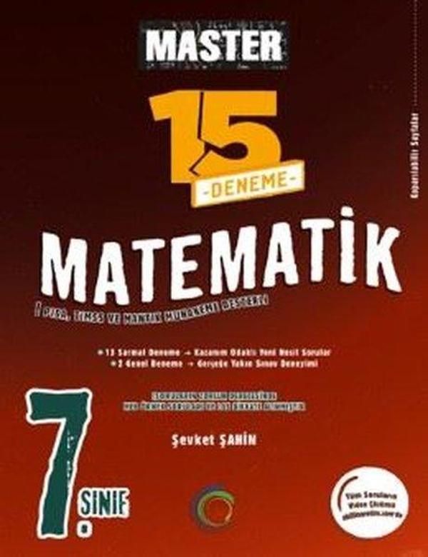 7. Sınıf Master 15 Matematik Denemesi - Okyanus Eğitim - Image 1